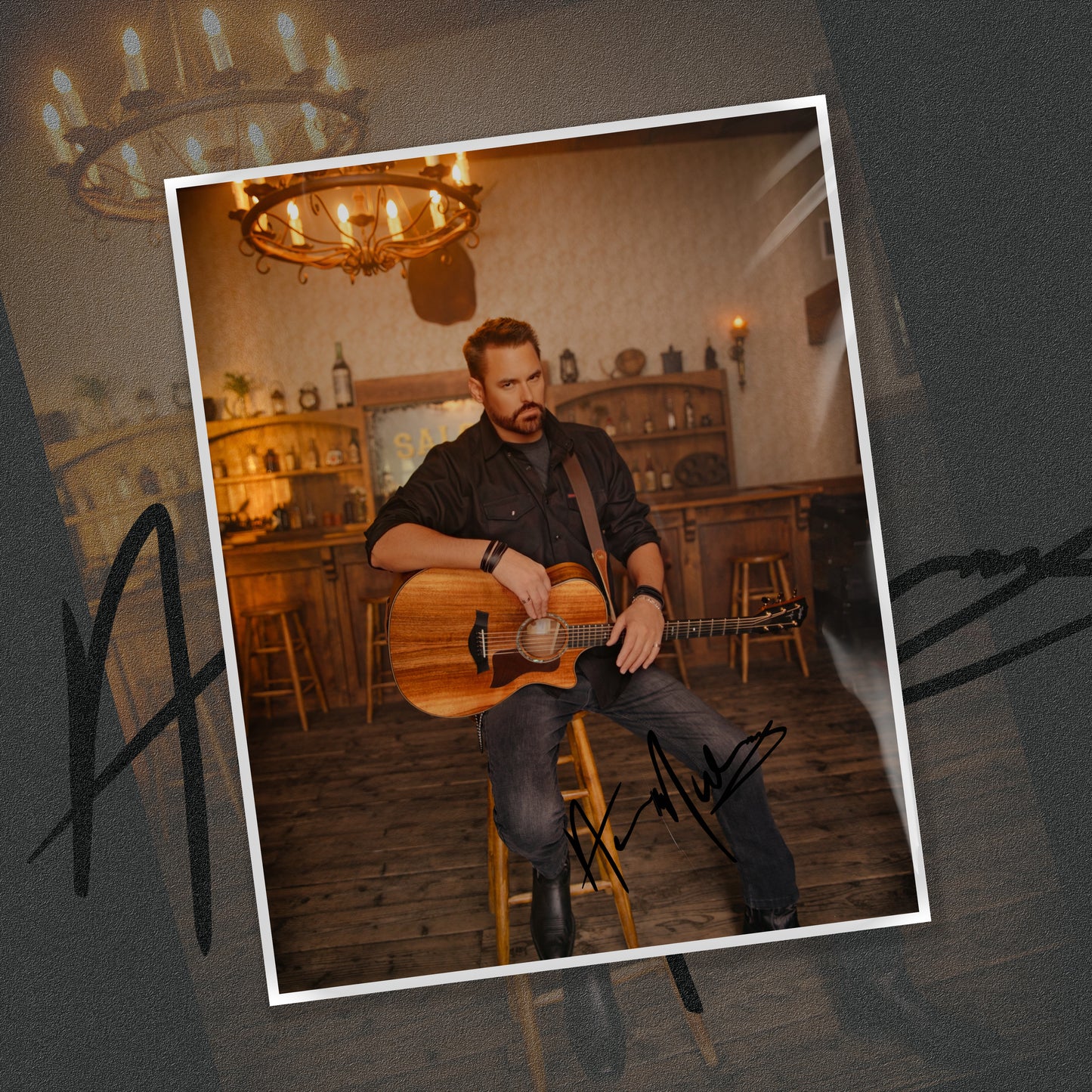 Aaron Mathis Signed Photo